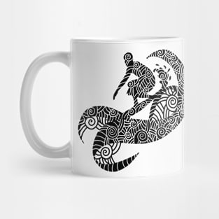 Boy surfing Mug